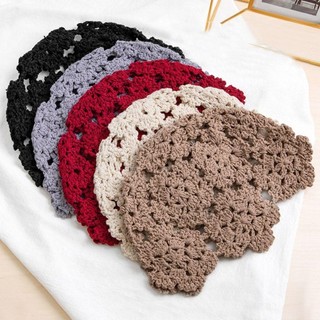 Mũ dệt kim JKDESIGN, Mũ nồi thông thường mùa hè, Thời trang thoáng khí Rỗng hoa Skullies Mũ nữ