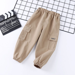 (8m-15Y) 5 Màu Unisex Quần Jogger Trẻ Em Nhiều Túi Quần Jogger Ấm Áp Thường Ngày Cho Bé Trai Và Bé Gái