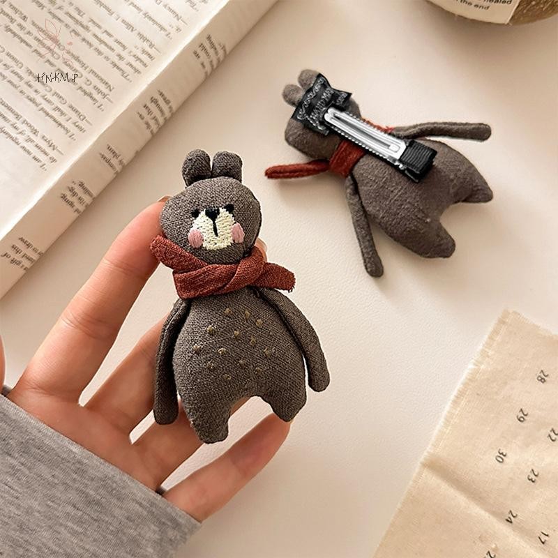 HNKMP Hoạt Hình Dễ Thương Nơ Vuốt Tóc Cho Nữ Ngọt Ngào Trang Trí Tóc Dài Dày Giữ Móng Vuốt Kẹp Phụ Kiện Tóc Thời Trang.