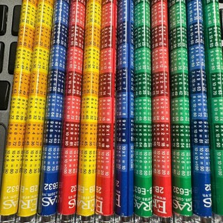 Bút chì thân tam giác, có gôm, có bảng cửu chương ERAS E632