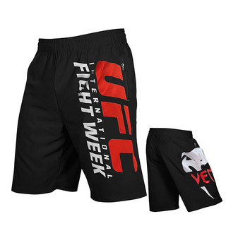 Venom Shorts Men's Clothing MMA Fighting Boxing Fitness Breathable Elastic Casual Five-Point Pants Quick-Drying Sports Elastic Bain