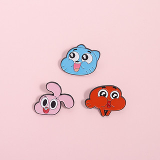 Thế Giới Tuyệt Vời Của Gumball Hoạt Hình Men Trâm Gumball Darwin Anais Nhân Vật Hoạt Hình Huy Hiệu Dễ Thương Cá Tính Pin Ba Lô Phụ Kiện Quà Tặng Cho Bạn Bè