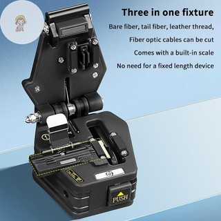 Twe Sợi Cleave AUA-6C Dao Cắt Cáp FTTT Dụng Cụ Dao Sợi Quang Cắt Quang Học Độ Chính Xác Cao Cleaver Dụng Cụ 16 Điểm Lưỡi VN