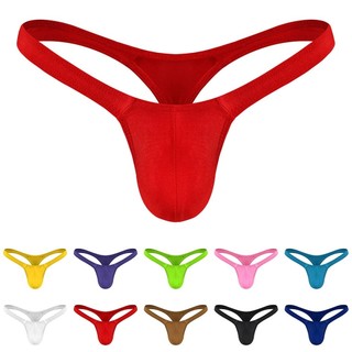 [Otorl] Mới Nam Thấp Tầng Gợi Cảm Bikini T-back Thông Bluge Túi G Dây Quần Lót