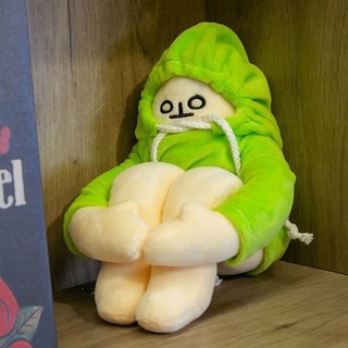 Búp bê dễ thương Banana Man emo Búp bê có thể di chuyển được