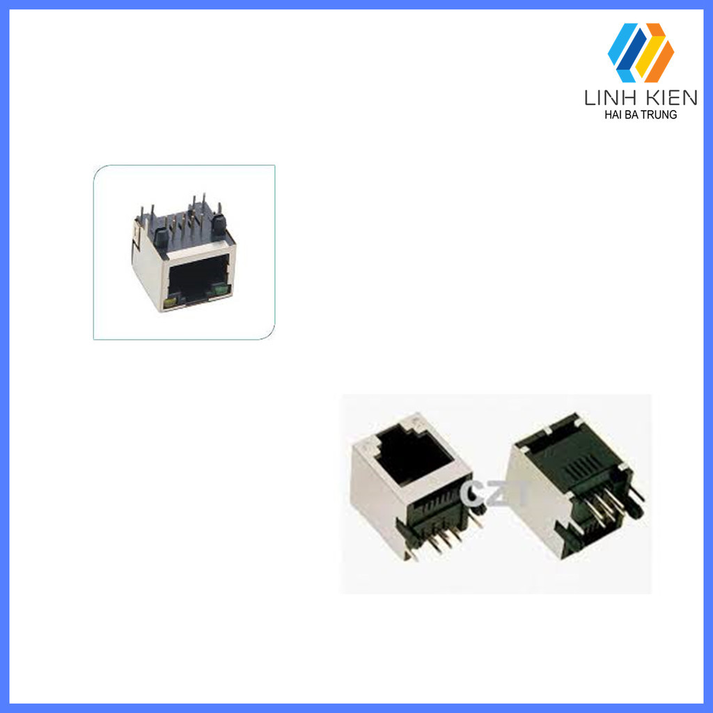 [Có sẵn] Cổng kết nối mạng Lan RJ45 hàng thường có đèn | Shopee Việt Nam