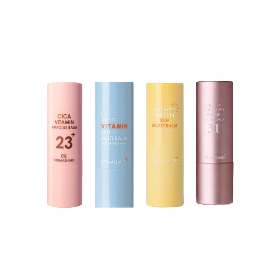 Dermashare Cica Vitamin Ampoule Balm/UV Shield Vitamin Sun Multi Balm