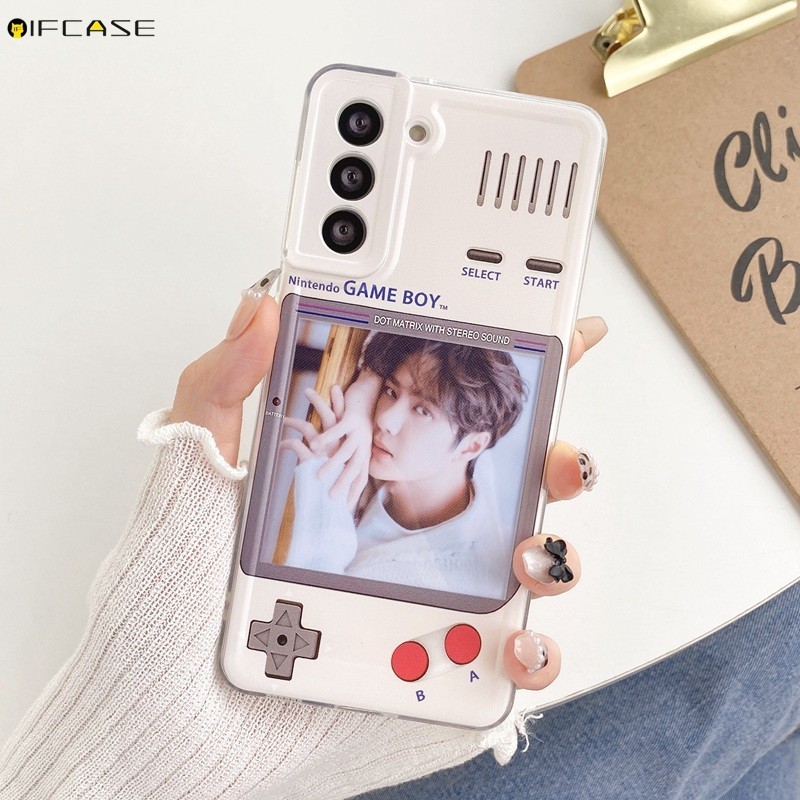 Dành Cho Samsung Galaxy M54 M53 M52 M51 M34 M33 M32 4G M23 M13 5G Ốp Điện Thoại Trò Chơi Vui Nhộn Đặt Khung Ảnh Thẻ Sáng Tạo Dễ Thương Trong Suốt Vỏ Silicon Mềm Trong Suốt