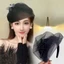 Mũ Băng đô lưới đính cườm Roly, phụ kiện tóc thời trang cho dự tiệc tối kiểu Pháp