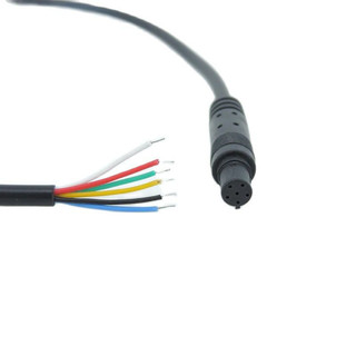 Diy 4 / 5 / 6 pin core Jack DVR Xe Ô Tô Cáp Nối Dài Camera Màn Hình HD Xe Quan Sát Phía Sau / Dự Phòng Camera Dây Nam Nữ Cắm Dây F @ VN