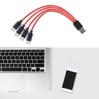 Dây ELE Cho Đĩa Cứng 4 Trong 1 Chuyển Đổi Loại C Cáp Chia USB Sạc Nhanh
