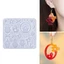 BTF Mèo Dễ Thương Thỏ Khuôn Silicon DIY Pha Lê Bông Tai Mặt Dây Chuyền Charm Khuôn UV Epoxy