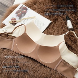 Áo ngực gia đình liền mạch, cốc mỏng, một mảnh, ngực nhỏ, thu thập áo, hỗ trợ, chống Bulldog, không có vòng sắt, áo ngực thoáng khí