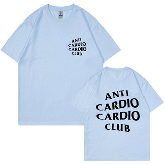 Plus Kích Thước Chống Cardio Câu Lạc Bộ Áo Tập Gym Cuộc Sống In Chữ Áo Thun Cotton Cho Nữ Quần Áo Oversize Nam Tee Mùa Hè