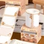 BEABOUT 256 Cái / bộ Giấy Dán Ghi Chú, DIY Thiết Kế Kéo Ra Miếng Ghi Nhớ, Đơn Giản Đa Năng Full Dính Sổ Lưu Niệm Miếng Dán Văn Phòng Phẩm Sáng Tạo