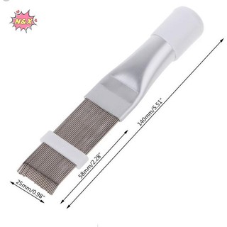 Bàn chải làm sạch điều hòa N & X Bàn chải lược vây ngưng tụ Bộ tản nhiệt bằng thép không gỉ.