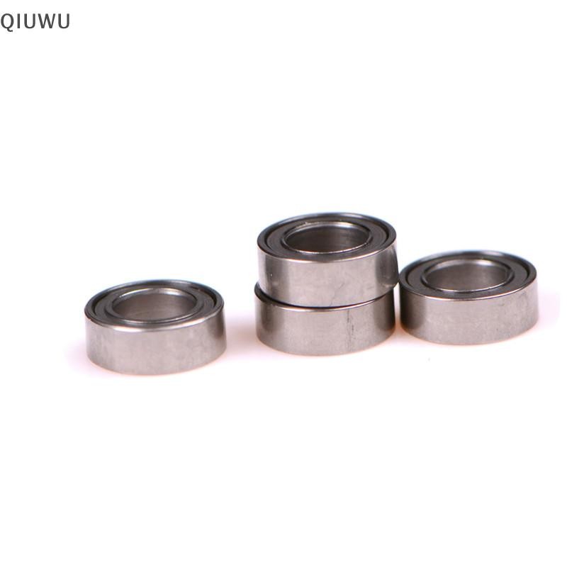 Qiuwu 4 vòng bi MR74ZZ 4 * 7 * 2.5 4x7x2.5mm tấm chắn kim loại MR74Z vòng bi Mới.