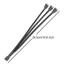 MOON 4Pin Cáp chia quạt PWM 9 8 inch Bộ chia quạt PC 1 đến 3 2 1 Bộ chuyển đổi Cáp mở rộng quạt PC