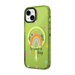 Casetify X Chúc một ngày tuyệt vời KIWI Ốp lưng Acrylic cứng hút từ tính cho Apple IPhone 12 13 14 15 16 Pro Max Plus có hộp