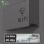 Kệ đựng wifi treo tường Greenhome, Giá để wifi đặt modem đầu kỹ thuật số ổ cắm điện nhựa ABS cao cấp