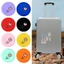 ESSENCEH 8 Chiếc Vali Bảo Vệ Bánh Xe Nhẫn, Chống Trượt Hấp Thụ Sốc Hành Lý Bánh Xe Bảo Vệ, Giảm Bánh Xe Silicon Giảm Tiếng Ồn Hành Lý Bánh Xe Du Lịch