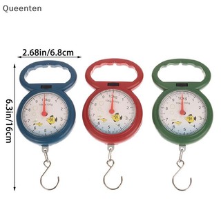 Queenten Di Động Cá Cân 10kg Móc Cân Lò Xo Cho Câu Cá Mua Sắm Du Lịch Cân Hành Lý Cân QT