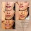 FAVORITEGOODS Matte Foundation Stick, Kem nền che phủ cao chống thấm nước nhung, Kem nền chống mồ hôi dễ uốn lâu trôi có bàn chải