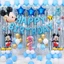 Bóng Bay Sinh Nhật Tuổi Chuột Mickey Mouse – Set Trang Trí Sinh Nhật Bé Có Rèm & Không Rèm | Tiến Bóng Bay