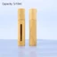 Chai nước hoa DAYBREAK 5 / 10ML, Máy phun di động bằng gỗ có thể đổ lại, Hộp đựng chất lỏng Mini đáy siêu mịn
