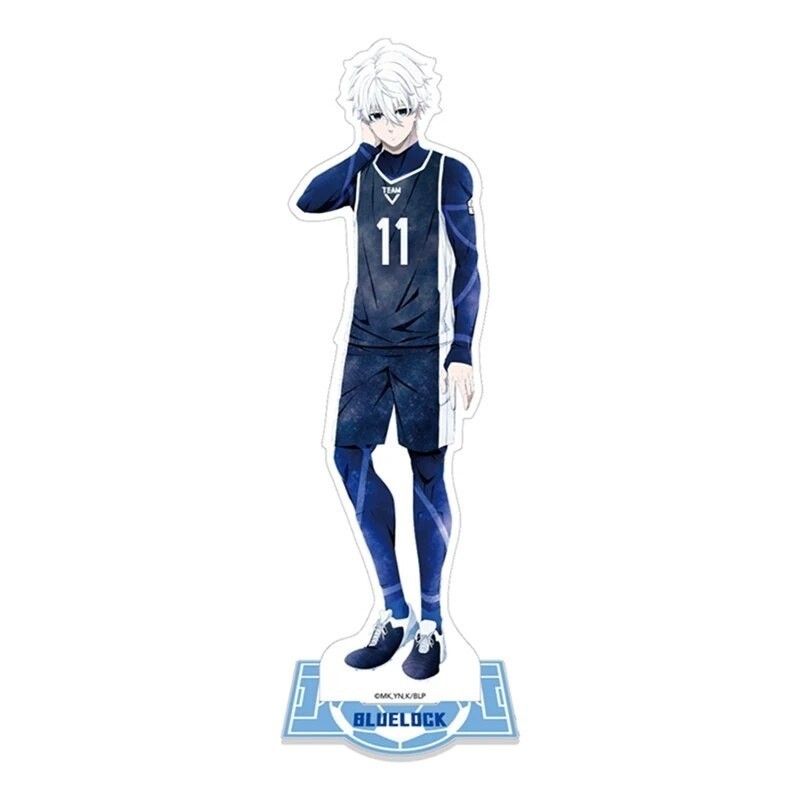 Mô hình Standee Blue Lock Isagi Nagi Meguru Chigiri Reo Sae Itoshi Rin Baro 36 Phụ kiện trang trí để bàn góc học tập
