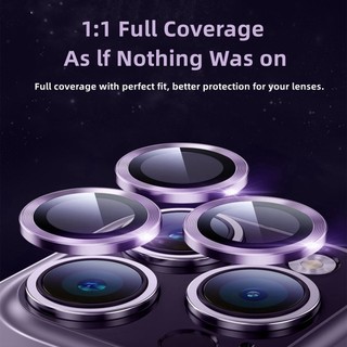 Kính Màu Cam Bảo Vệ Ống Kính Máy Ảnh Cho iPhone 17 Pro Max 17Air 16 Plus 15 14 13 12 11 Kính Cường Lực Camera Bảo Vệ Phim