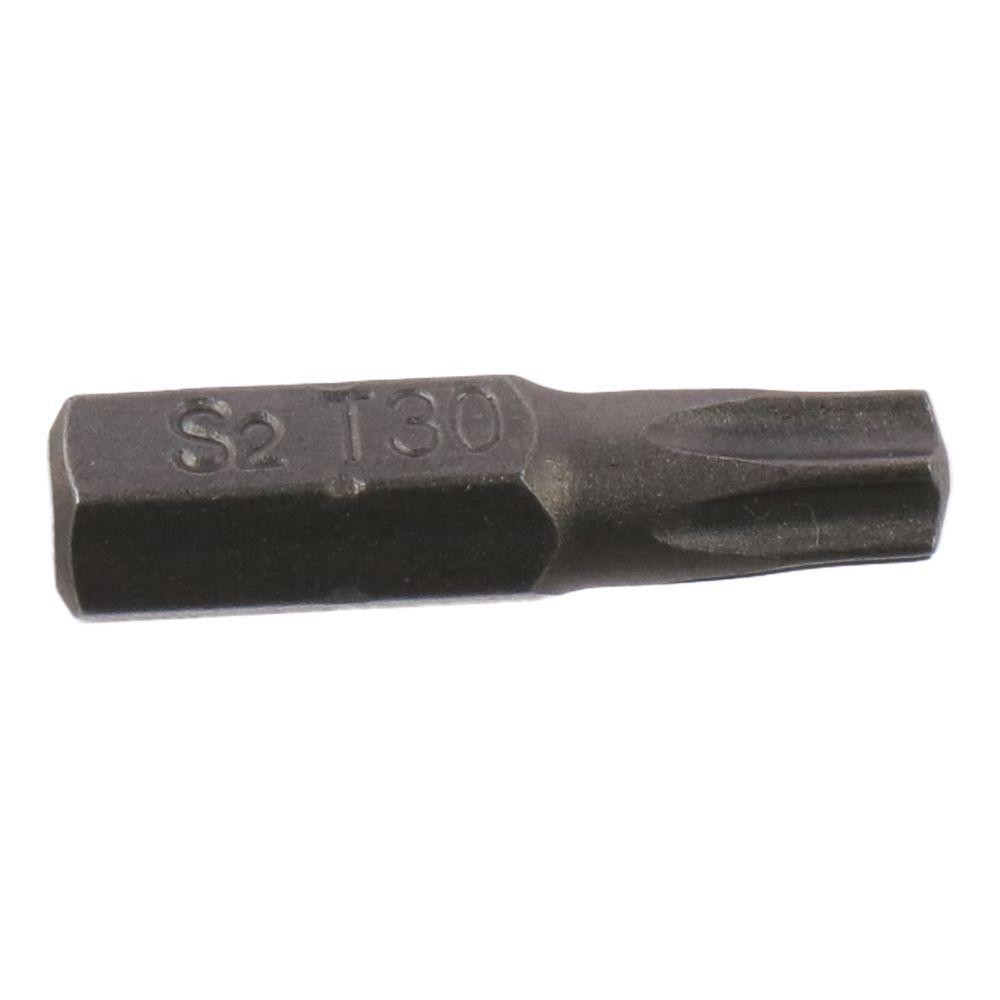 JUIC 1 Mũi điều khiển vít, T6-T40 Chiều dài 25mm Torx Bits, 1 / 4 Inch Chuôi lục giác S2 Thép hợp kim 6 điểm Bộ tuốc nơ vít đầu ngôi sao