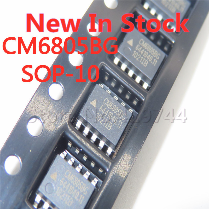 Lot De 10 Puces CM6805 / CM6805BG / CM6805AG SOP-8 - Neuf - Pour électronique/réparation