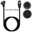 Cáp S-Video JUIC, Nam Đến Nữ Nhiều Kích Cỡ Cáp Mini DIN 9 Chân, 2025 90 Độ Uốn Cong Di Động PVC Mini DIN Bộ Chuyển Đổi Mở Rộng Set-Top Box