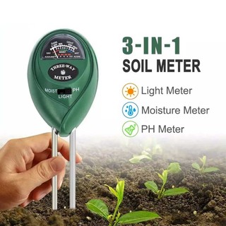 3 in 1 Soil Meter Moisture Light PH Testers With 2 Probes Soil Monitor for Garden Plant Test Flower Instrument Tool