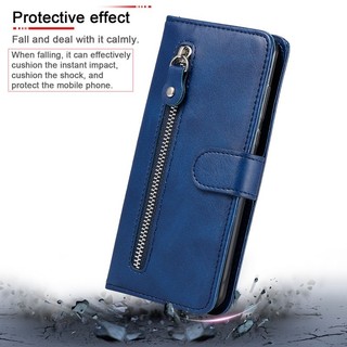 Ốp Lật Dây Kéo Mới Tecno Spark Go 1 30C 30 20 20C Camon 30 30S Pova 6 Neo Pro Premier 2025 2024 5G Da Sang Trọng Khe Cắm Thẻ Vỏ Điện Thoại