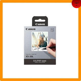 Color Ink/Label Set XS-20L for Canon SELPHY SQUARE QX10