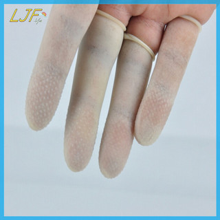 100 Bao Tay Cao Su Dày Dặn Bảo Vệ Ngón Tay Khi Làm Móng Nghệ Thuật