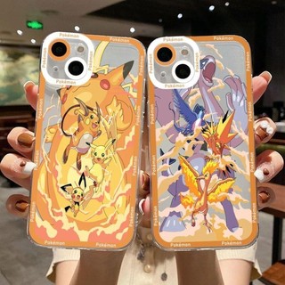 Ốp điện thoại Pokemon Charmeleon Charizard cho OPPO Reno 11 10 5G 10 Pro Plus 8T 4 2F 7Z 8Z 5Z 6Z 5 6 8 11 Pro A17 A18 A38 A57 A77 A58 A78 A98 A79 5G A1K F9 F11 Mềm mại trong suốt