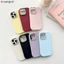Dành Cho iQOO 12 Pro Neo 9 9S Pro Plus Z9 Turbo Z9x Ốp Điện Thoại ins Hình Bầu Dục Mạ Tròn Kẹo Màu Trơn Dopamine Mờ Mờ Dễ Thương Đơn Giản Vỏ Silicon Mềm Ốp Lưng