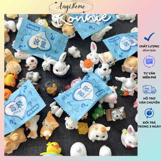 Set 10 túi mù blind bag các loại charm thú cưng ngẫu nhiên túi kẹo con vật lucky bag đồ chơi phần thưởng cho bé ANGIHOME