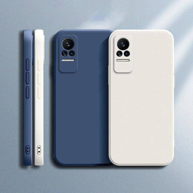 Xiaomicivi Civi3 Civi2 Civi1S Vuông Silicon Mềm TPU Chống Vân Tay Ốp Điện Thoại Chống Sốc Cho Xiaomi Civi 3 2 1S Ốp lưng Bảo Vệ