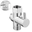 Van chuyển đổi đầu vòi hoa sen 3 chiều DELMER, Van vòi công tắc 3 chiều G1 / 2 T-adapter, Công cụ van Ba chức năng Vòi hoa sen bằng đồng thau