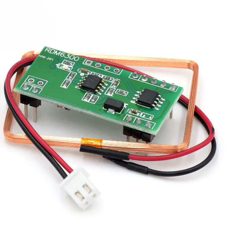 Mô-đun đầu đọc ID chìa khóa thẻ RFID 125Khz EM4100 RDM6300 (RDM630) cho ...