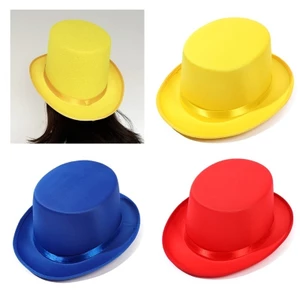 Mũ phẳng màu trơn XGB dành cho các pháp sư tập hợp lễ hội Proms Fedoras Hat
