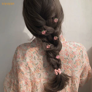 Siyuyan 5 Chiếc Ngọt Nơ Kẹp Tóc Cho Nữ Cô Gái Hoạt Hình Trái Tim Kẹp Tóc Bên Kẹp Thời Trang Barrettes Phụ Kiện Tạo Kiểu Tóc VN