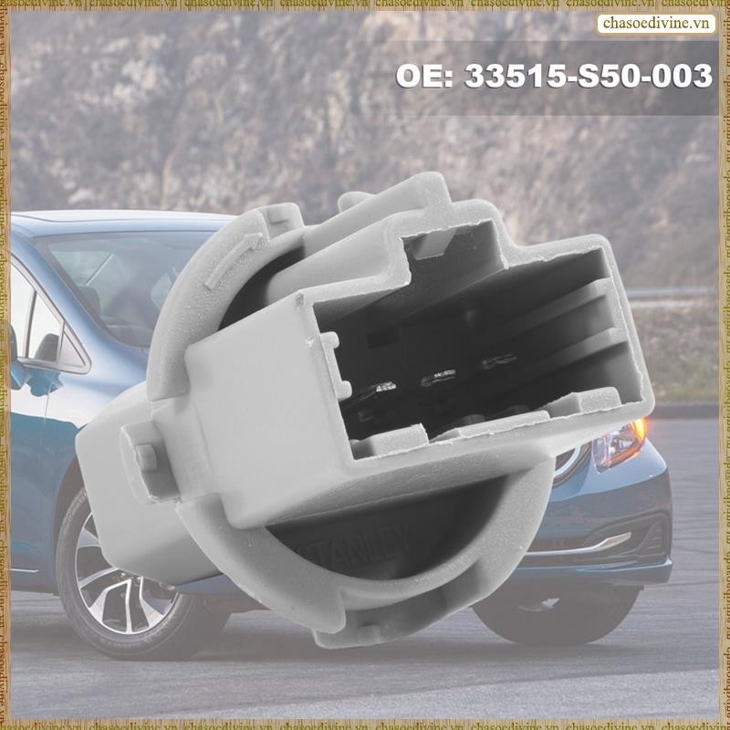 [K O G X] 33515-S50-003 Đèn hậu phanh Giá đỡ ổ cắm bóng đèn phía sau cho Honda Accord Civic Fit Odyssey