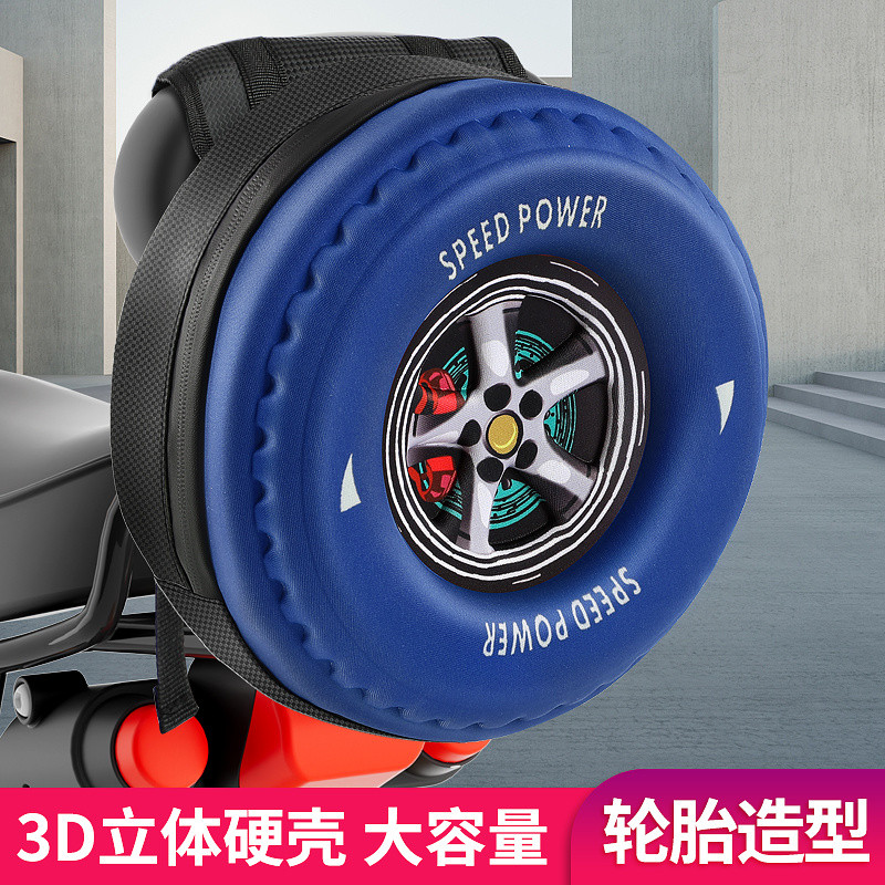 Túi đựng xe điện đa năng, vỏ cứng chống nước, túi đựng trước và sau cho xe đạp điện