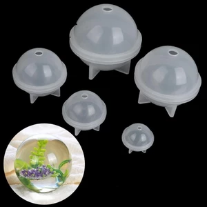 YYlingx Khuôn silicon tròn tạo hình quả cầu trang trí đa dụng