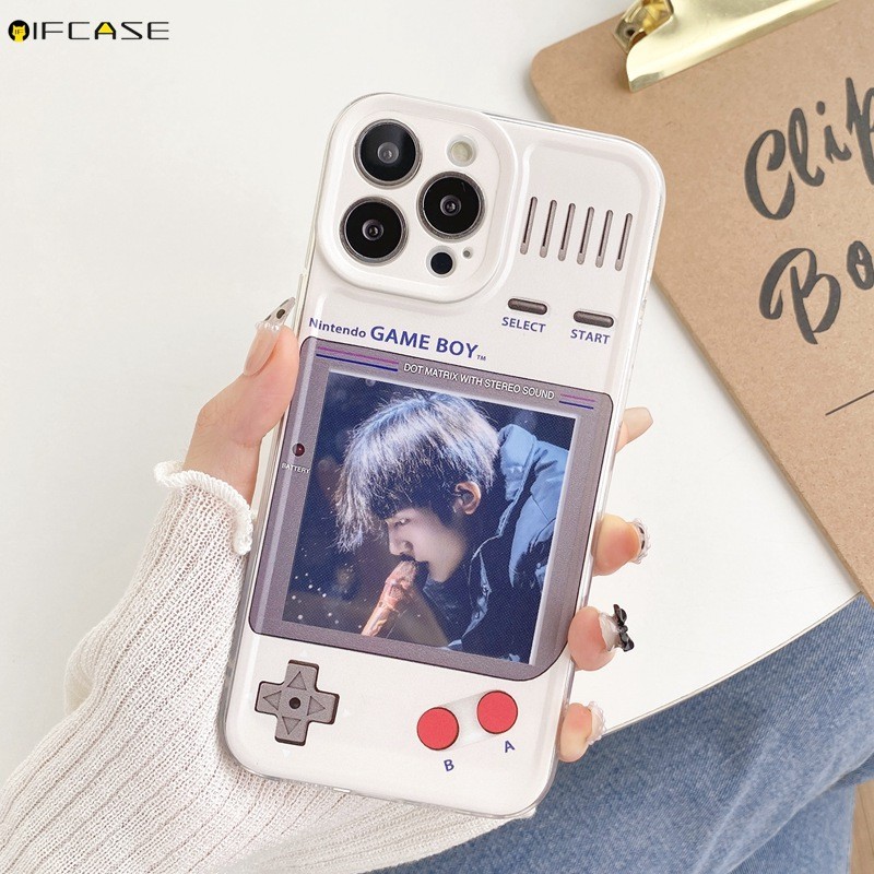 Dành Cho Xiaomi Mi 10 10T 9T CC9 Pro Note 10 8 A2 Lite 10S 9 SE CC9e A3 Ốp Điện Thoại Ngộ nghĩnh Bảng Điều Khiển Trò Chơi Đặt Thẻ Khung Ảnh Sáng Tạo Trong Suốt Vỏ Silicon Mềm Vỏ Ốp Lưng